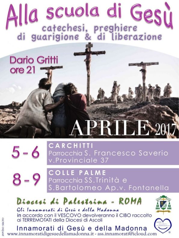 catechesi Dario Gritti Innamorati di Gesù e della Madonna Colle Palme